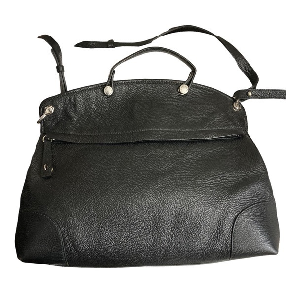 Furla Black Two Way Messenger Bag